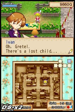 Screenshots of Harvest Moon: Grand Bazaar for Nintendo DS