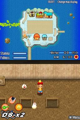 Screenshots of Harvest Moon: Sunshine Islands for Nintendo DS
