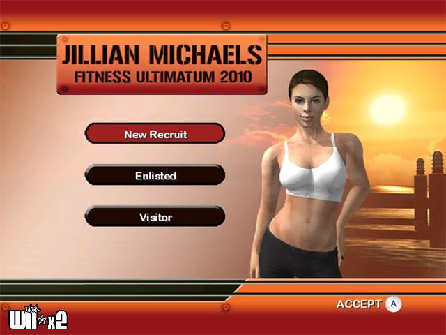 Screenshots of Jillian Michaels' Fitness Ultimatum 2010 for Wii