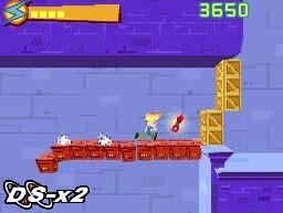 Screenshots of Johnny Test for Nintendo DS