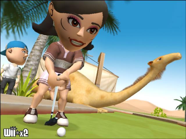 Screenshots of Kidz Sports: Crazy Mini Golf 2 for Wii