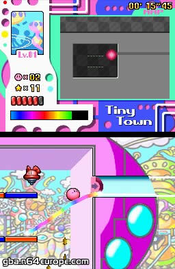 Screenshots of Kirby: Canvas Curse for Nintendo DS