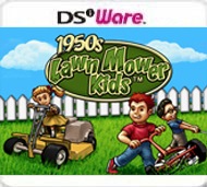 Boxart of 1950s Lawn Mower Kids (DSiWare)