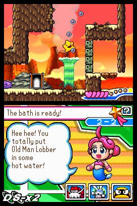 Screenshots of Legendary Starfy for Nintendo DS