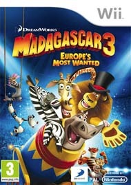 Boxart of Madagascar 3 Europes Most Wanted (Wii)