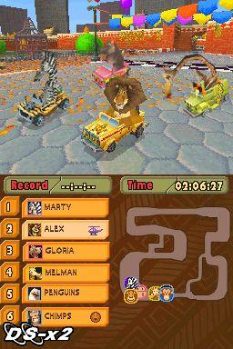 Screenshots of Madagascar Kartz for Nintendo DS