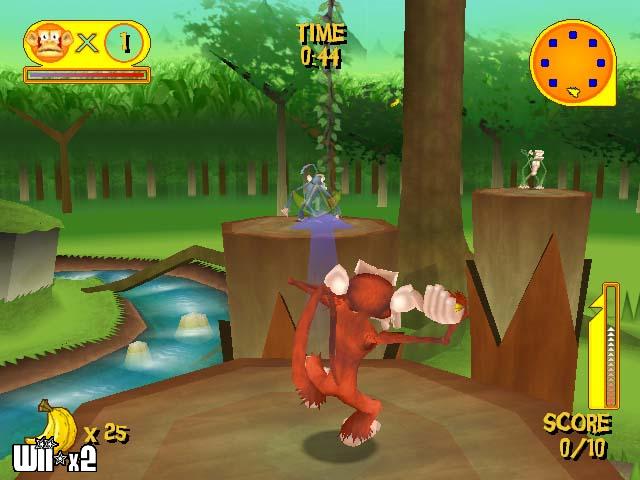 Screenshots of Manic Monkey Mayhem for WiiWare