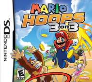 Boxart of Mario Hoops 3 on 3 (Nintendo DS)