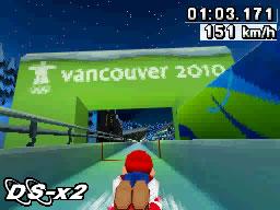 Screenshots of Mario & Sonic at the Olympic Winter Games for Nintendo DS