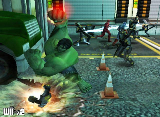 Screenshots of Marvel Ultimate Alliance 2: Fusion for Wii