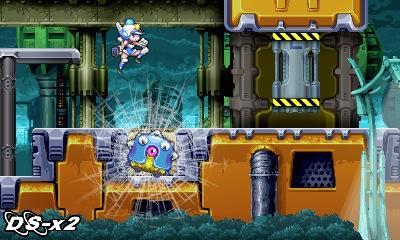 Screenshots of Mighty Switch Force for 3DSWare