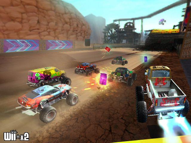 Screenshots of Monster 4x4: Stunt Racer for Wii