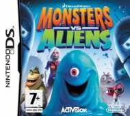 Boxart of Monsters vs Aliens (Nintendo DS)