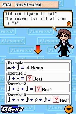 Screenshots of Montessori Music for Nintendo DS