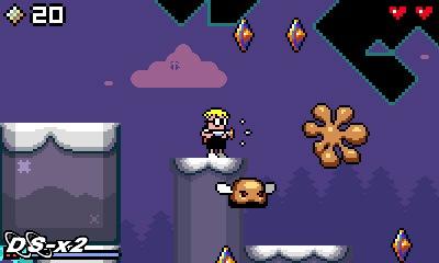 Screenshots of Mutant Mudds for 3DSWare