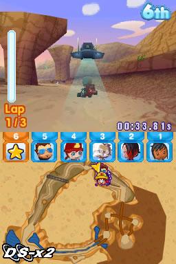Screenshots of MySims Racing for Nintendo DS