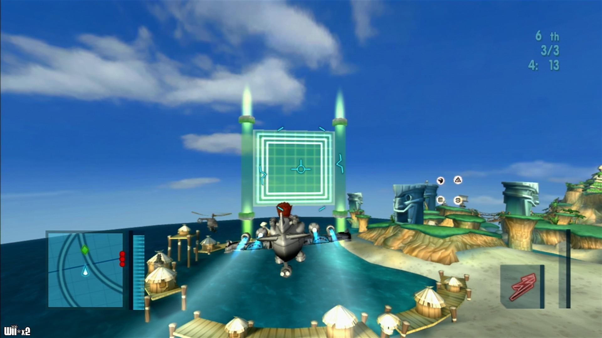 Screenshots of MySims SkyHeroes for Wii