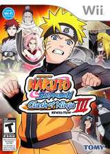 Boxart of Naruto Shippuden: Clash of Ninja Revolution 3 (Wii)