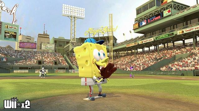 Screenshots of Nicktoons MLB for Wii