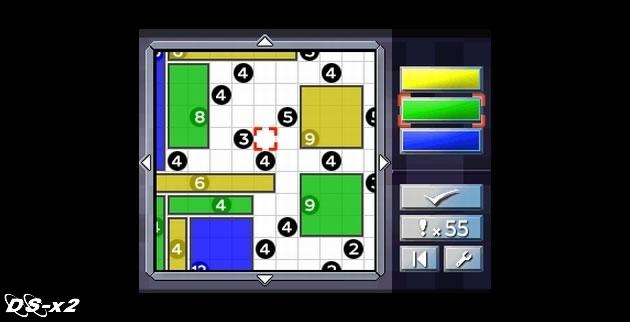 Screenshots of Nikoli's Pencil Puzzle for Nintendo 3DS