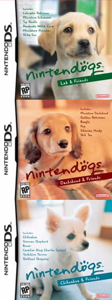 Boxart of Nintendogs