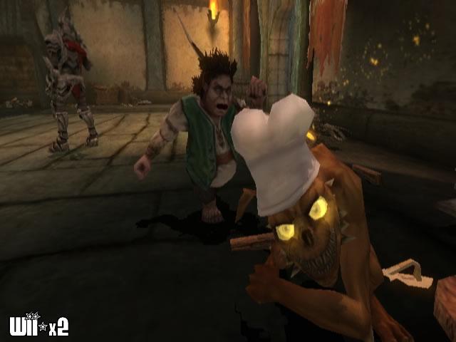 Screenshots of Overlord Dark Legend for Wii