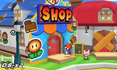 Screenshots of Paper Mario for Nintendo 3DS