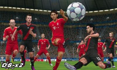 Screenshots of Pro Evolution Soccer 2011 3D for Nintendo 3DS