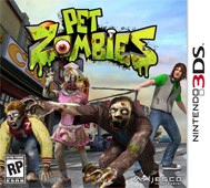 Boxart of Pet Zombies in 3D (Nintendo 3DS)