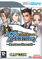 Boxart of Phoenix Wright Ace Attorney: Justice For All (WiiWare)