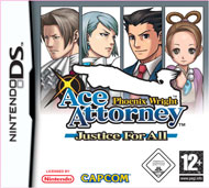 Boxart of Phoenix Wright: Ace Attorney Justice For All