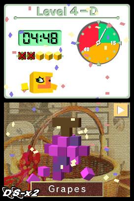 Screenshots of Picross 3D for Nintendo DS