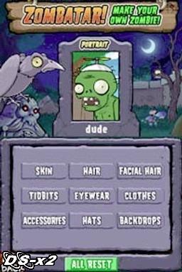 Screenshots of Plants vs. Zombies for Nintendo DS