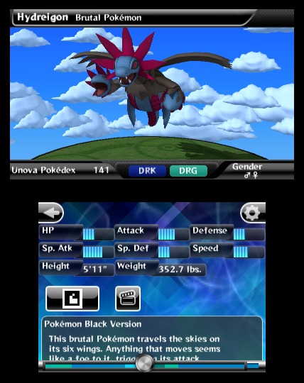 Screenshots of Pokex 3D for 3DSWare