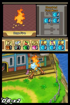 Screenshots of Pokon Ranger: Guardian Signs for Nintendo DS