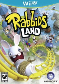 Boxart of Rabbids LAND (Wii U)