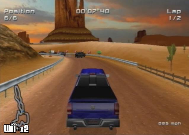 Screenshots of Ram Racing for Wii