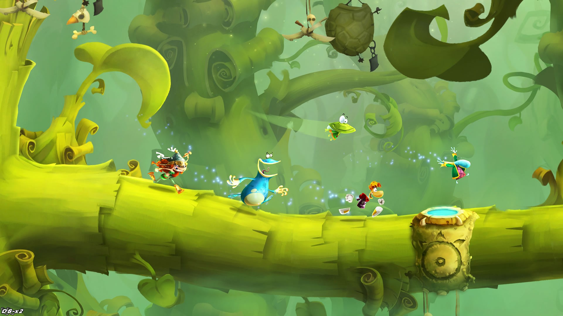 Rayman как играть вдвоем. Игра Rayman Legends. Rayman Legends (ps4). Rayman Legends 1. Rayman Legends 2.