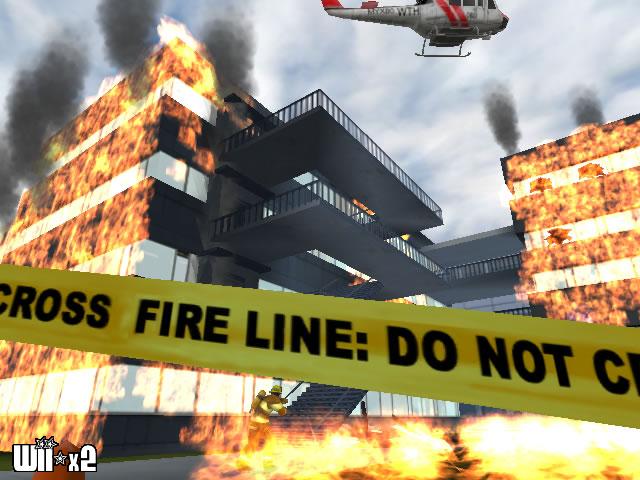 Screenshots of Real Heroes: Firefighter for Wii