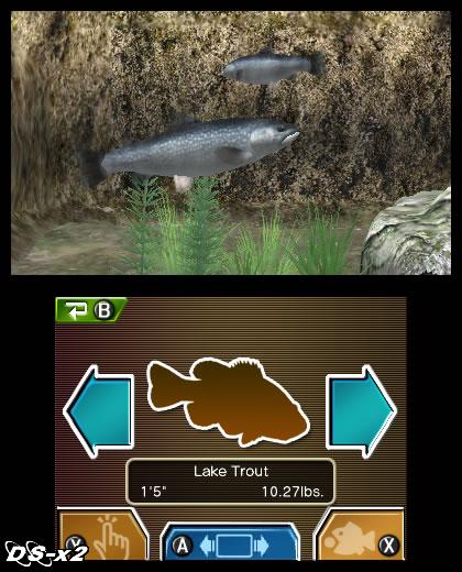 Screenshots of Reel Fishing Paradise 3D for Nintendo 3DS