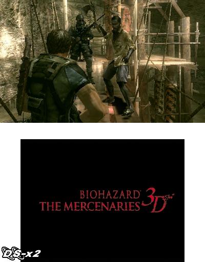 Screenshots of Resident Evil: The Mercenaries 3D for Nintendo 3DS