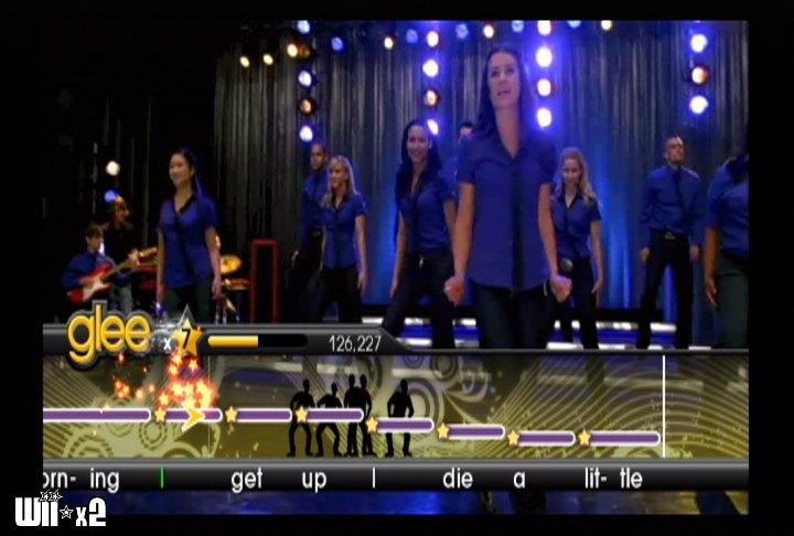 Screenshots of Karaoke Revolution Glee for Wii