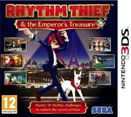 Boxart of Rhythm Thief & the Emperor's Treasure (Nintendo 3DS)
