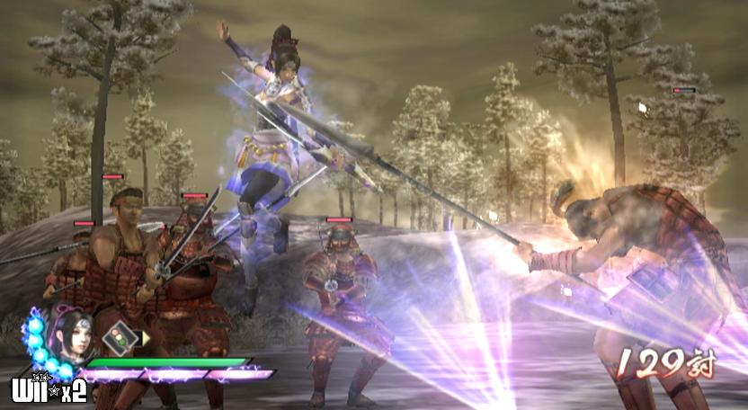 Screenshots of Samurai Warriors 3 for Wii