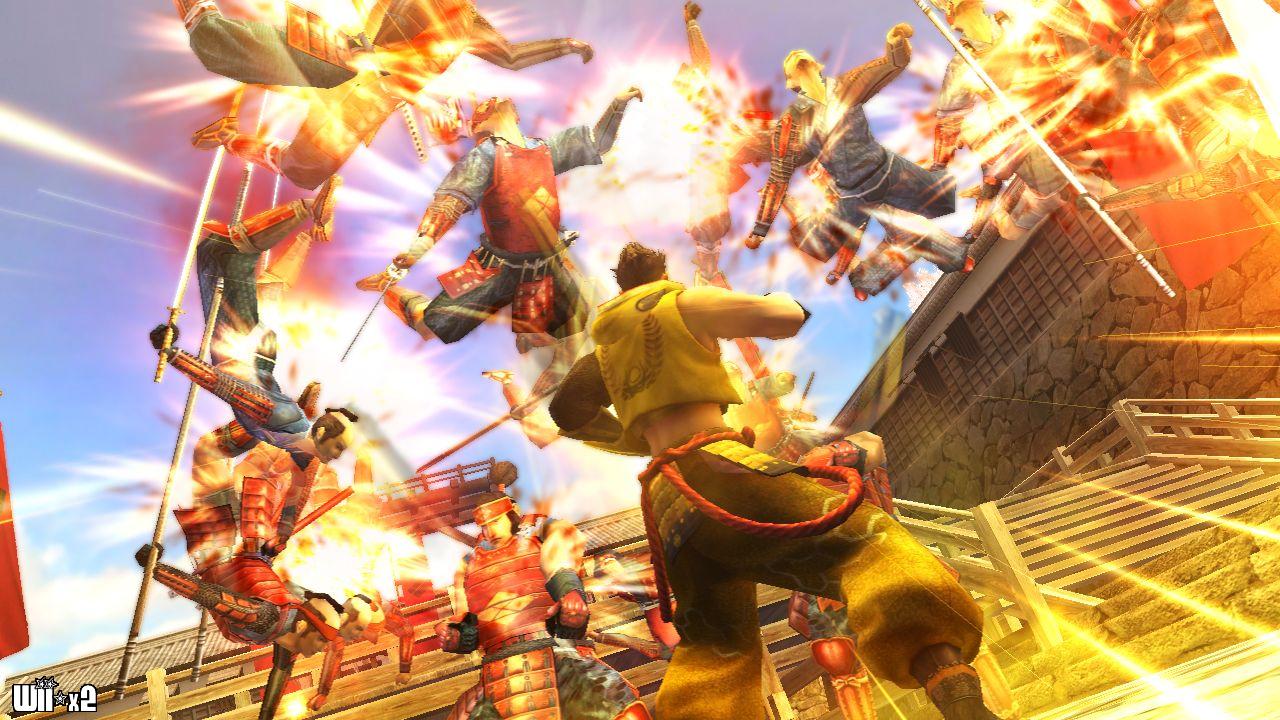 Screenshots of Sengoku BASARA Samurai Heroes for Wii