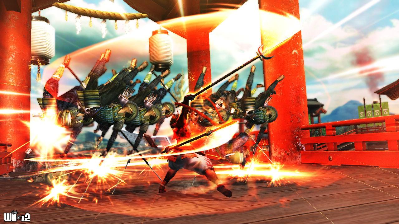 Screenshots of Sengoku BASARA Samurai Heroes for Wii