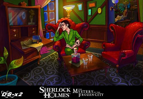 Screenshots of Sherlock Holmes and the Mystery of the Frozen City for Nintendo 3DS