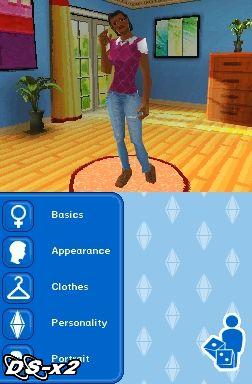 Screenshots of Sims 3 for Nintendo DS