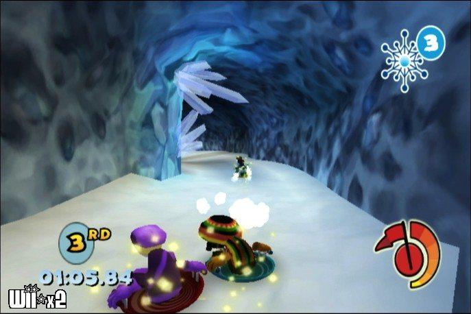 Screenshots of Sled Shred for Wii