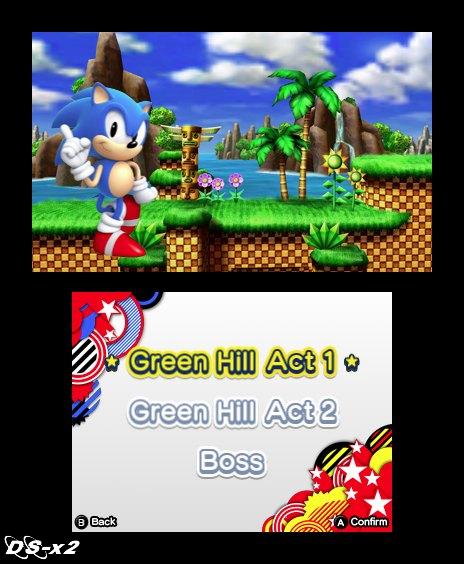 Screenshots of Sonic Generations for Nintendo 3DS